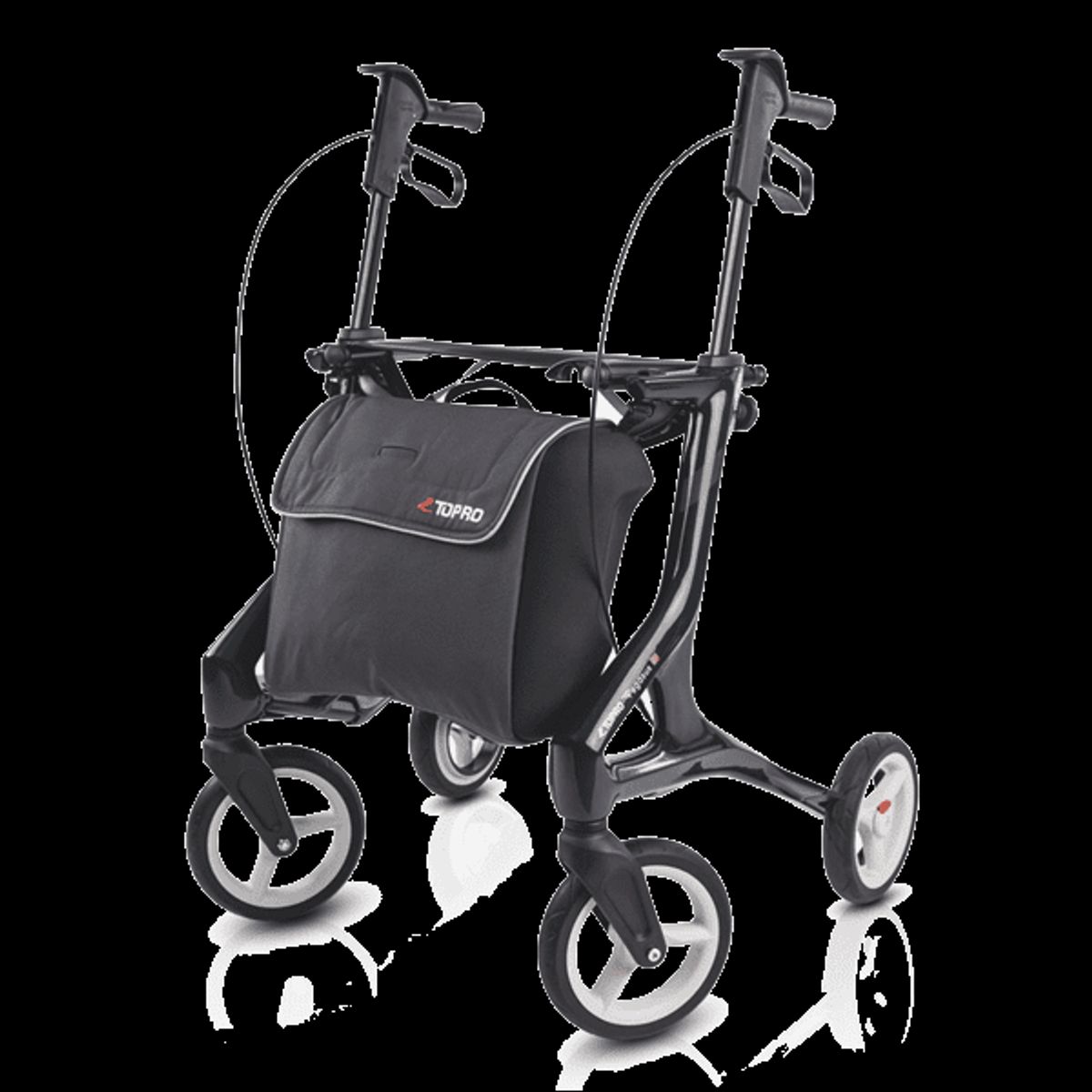 Pegasus Rollator Carbon - Blå