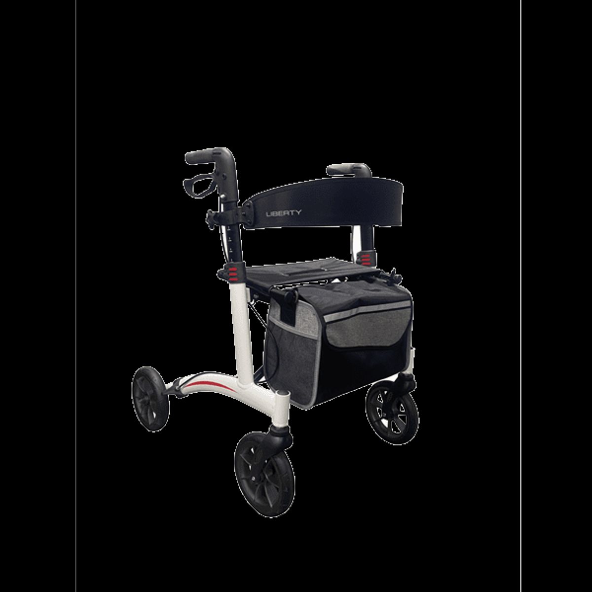 Rollator Actimo Liberty | letvægtsrollator - Hvid