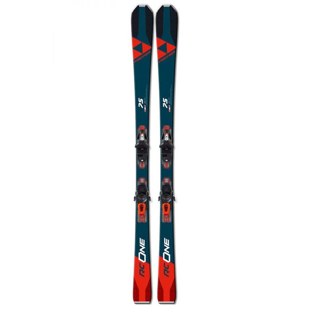 Fischer Rc One 75 Ski + Rs10 Gw (Farve: Mørkeblå, Størrelse: 153)