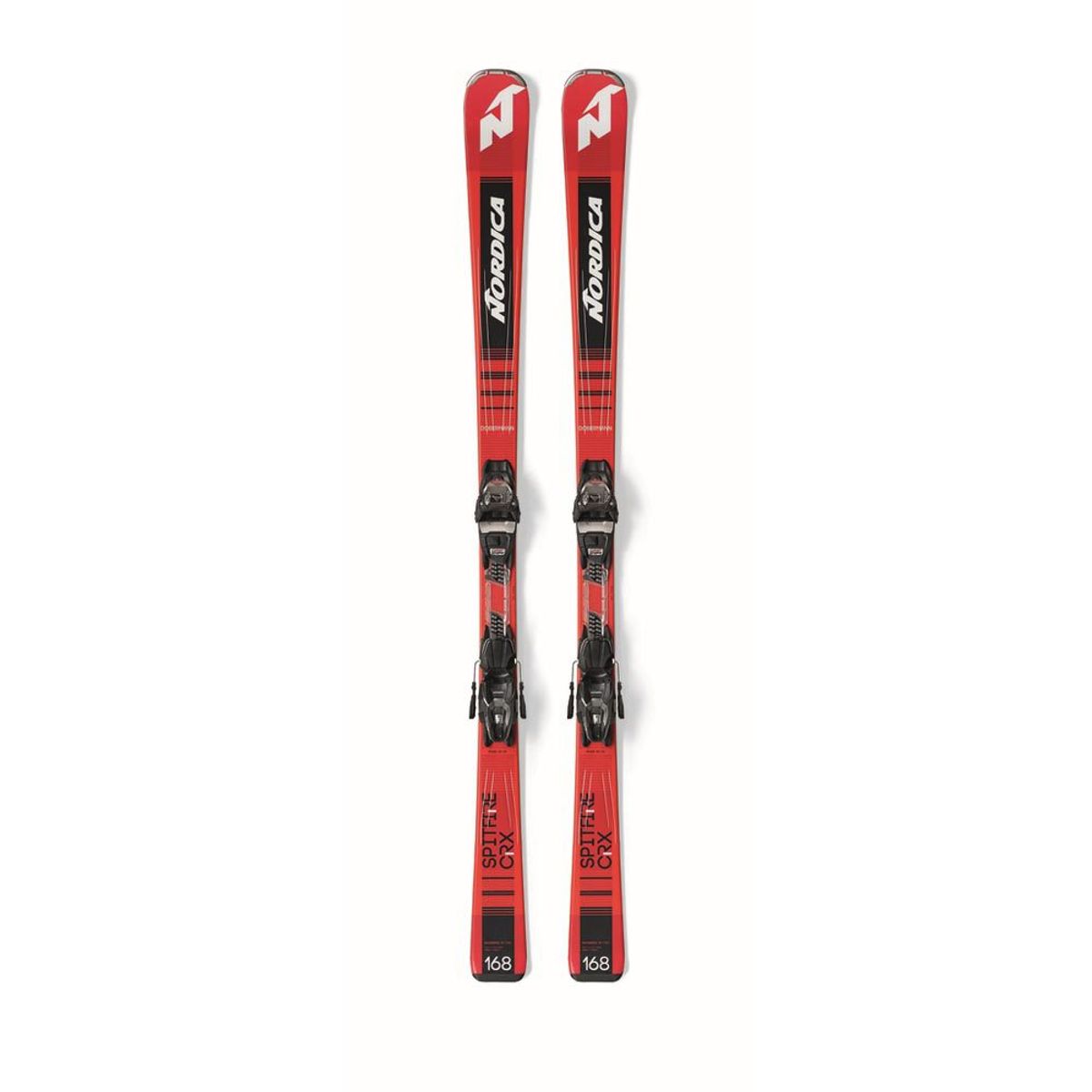 Nordica Spitfire Crx - Incl. Gw Binding (Størrelse: 152, Farve: Rød)