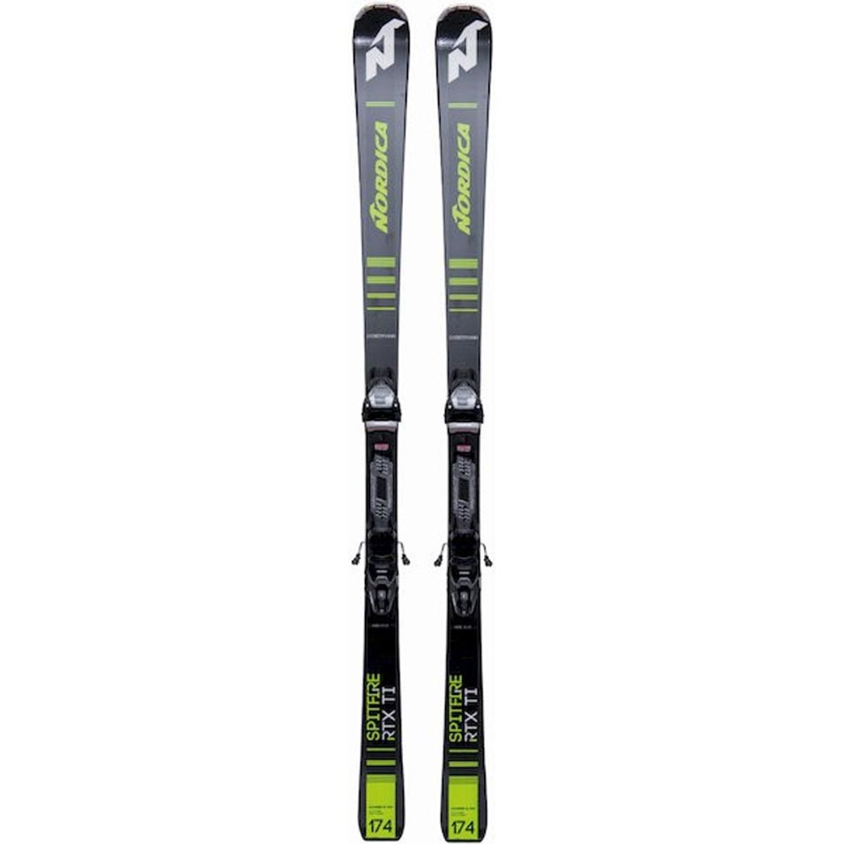 Nordica Dobberman Spitfire Rtx Ski - Incl. Gw Binding (Størrelse: 156, Farve: Grøn)