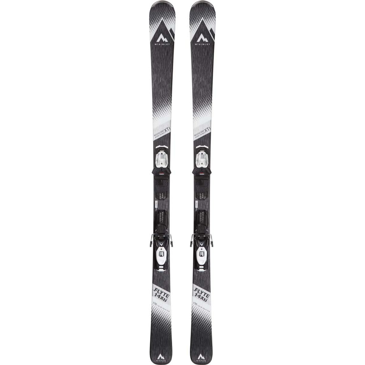 Mckinley Flyte 14 Xti Ski - Incl. Gw Binding (Farve: Sort, Størrelse: 170)