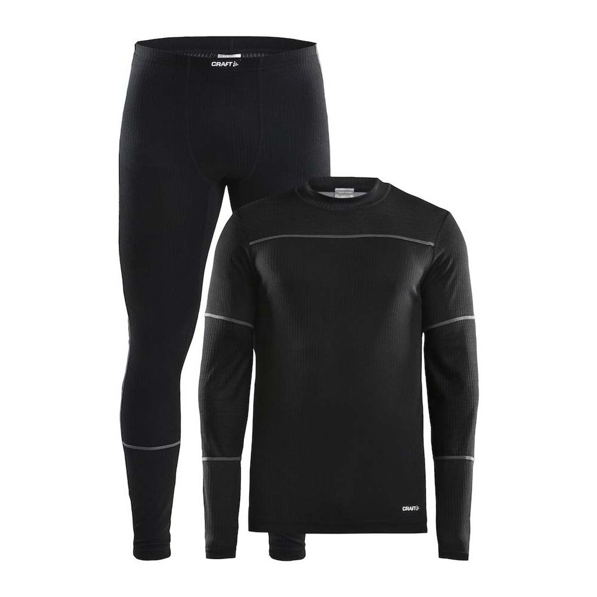 Craft | Baselayer| Herre (Farve: Black/granite, Størrelse: Xxxl)