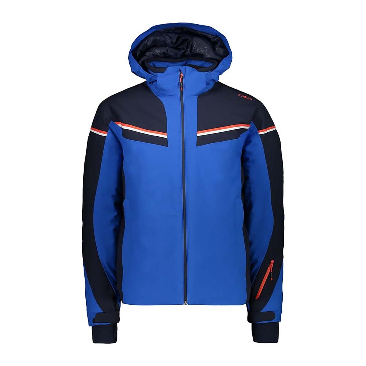 Cmp Zip Jacket Herre Skijakke (Farve: Blå, Størrelse: 46/xs)