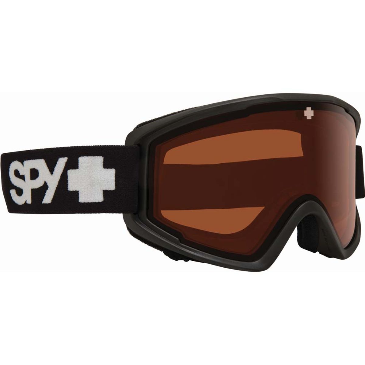 Spy Crusher Matte Black Skibrille (Farve: Sort, Størrelse: Onesize)