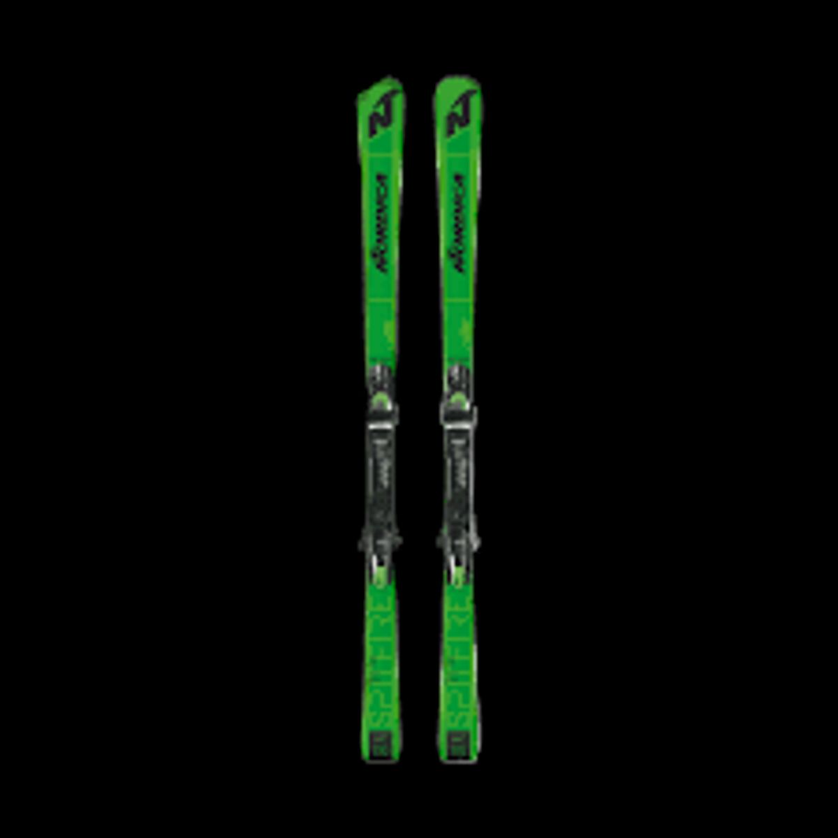 Nordica Dobberman Spitfire 70 Ti Ski - Incl. Gw Binding (Farve: Grøn, Størrelse: 155)