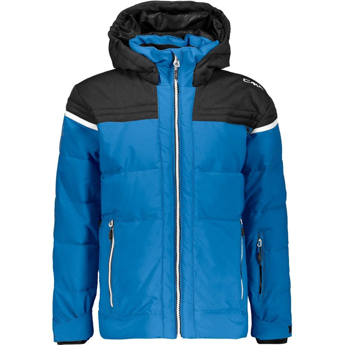 Cmp Fix Hood Jacket Dreng (Farve: Blå, Størrelse: 176)