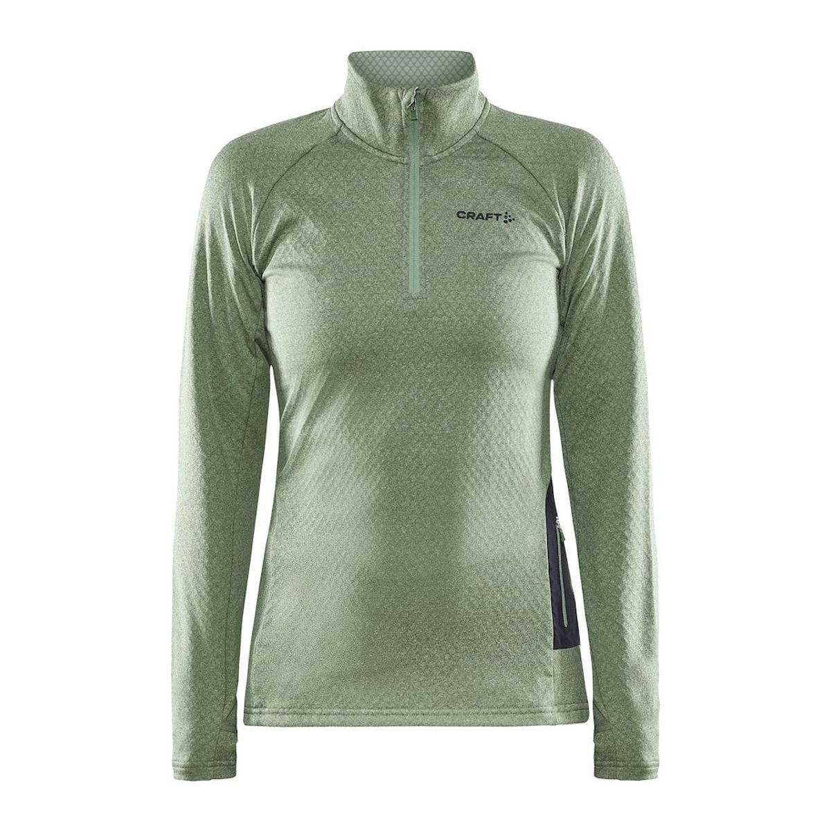 Craft Core Trim Thermal Midlayer Dame (Farve: Jade/melange, Størrelse: L)