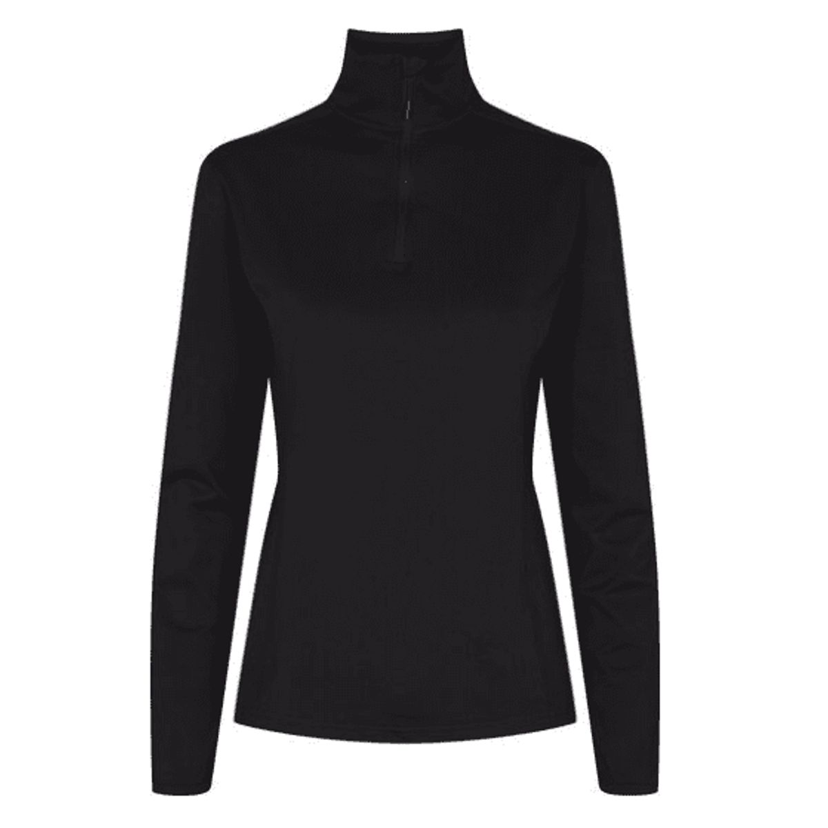 Mckinley Mio ½-Zip Midlayer Dame (Farve: Sort, Størrelse: 42)