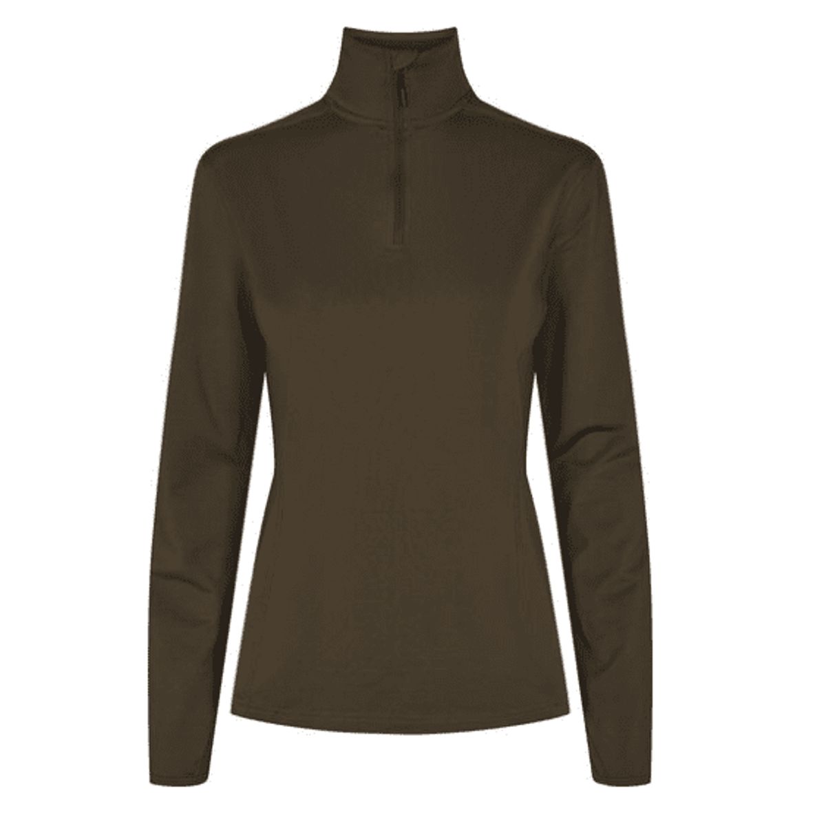 Mckinley Mio ½-Zip Midlayer Dame (Farve: Oliven, Størrelse: 36)