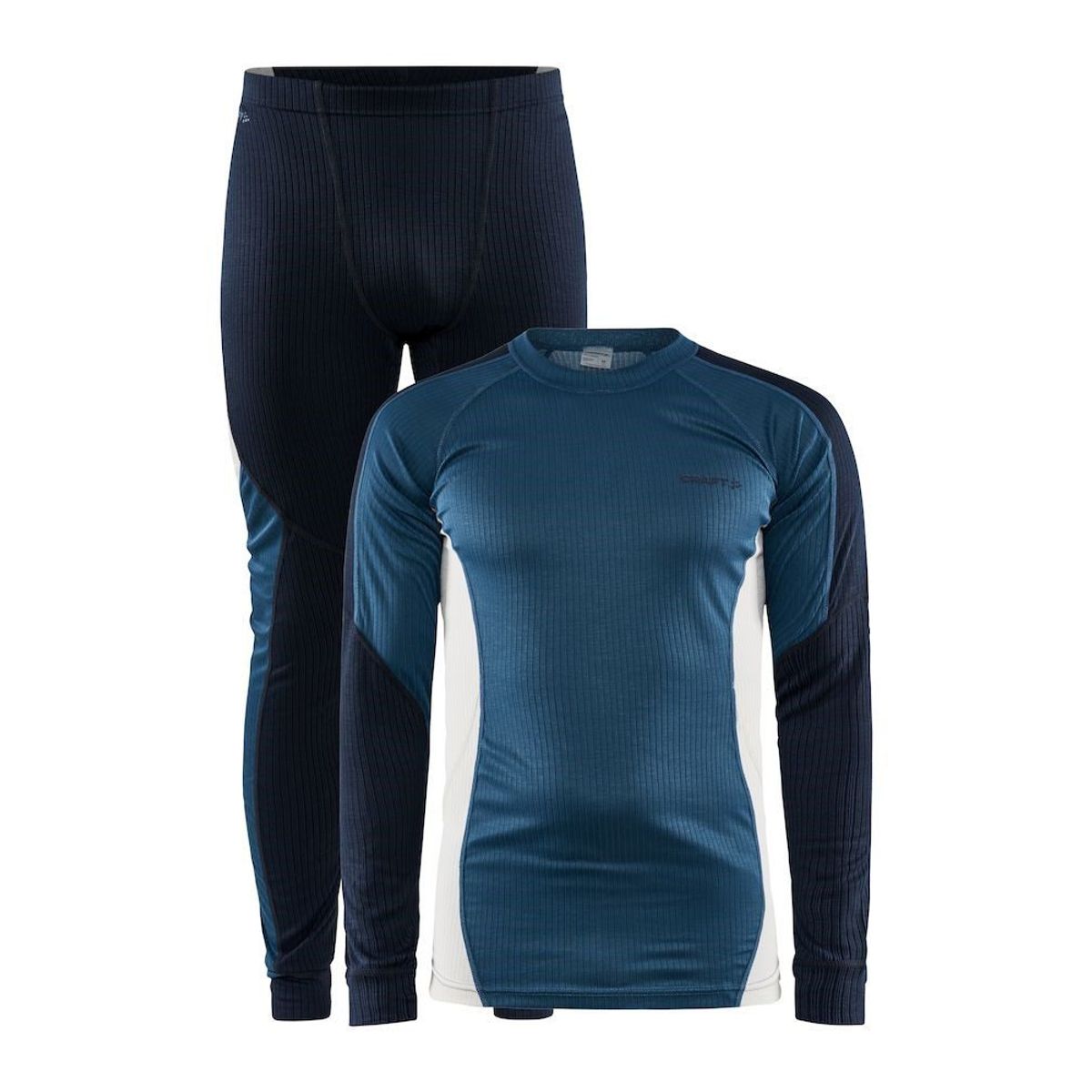 Craft Core Dry Baselayer Set Herre (Farve: Blå, Størrelse: M)