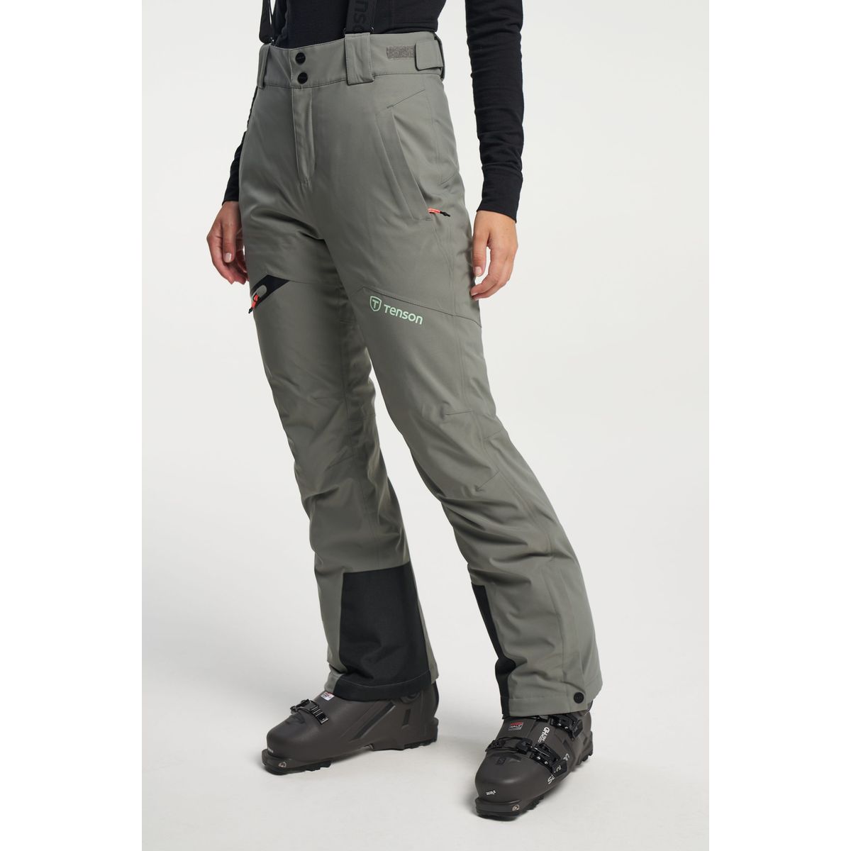 Tenson Core Ski Pant Dame (Farve: Grå, Størrelse: M)