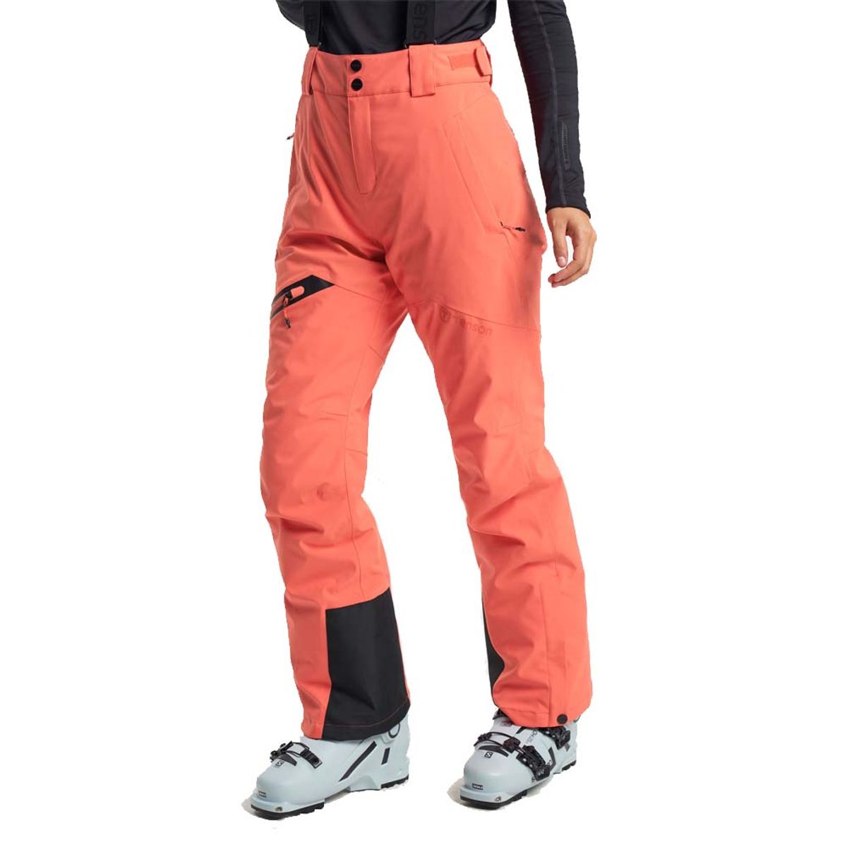 Tenson Core Ski Pant Dame (Farve: Lyserød, Størrelse: L)