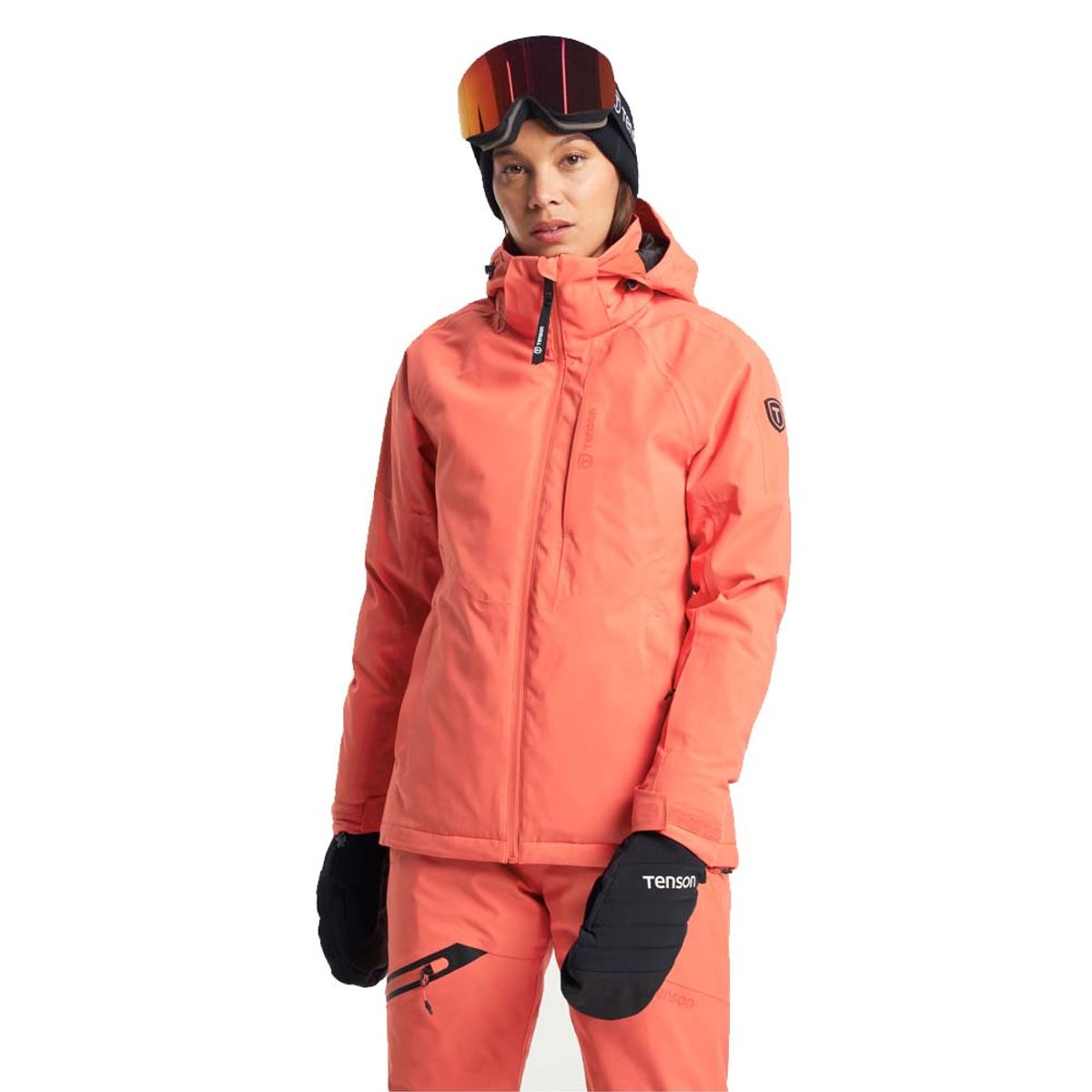 Tenson Core Jakke Dame (Farve: Orange, Størrelse: Xxl)