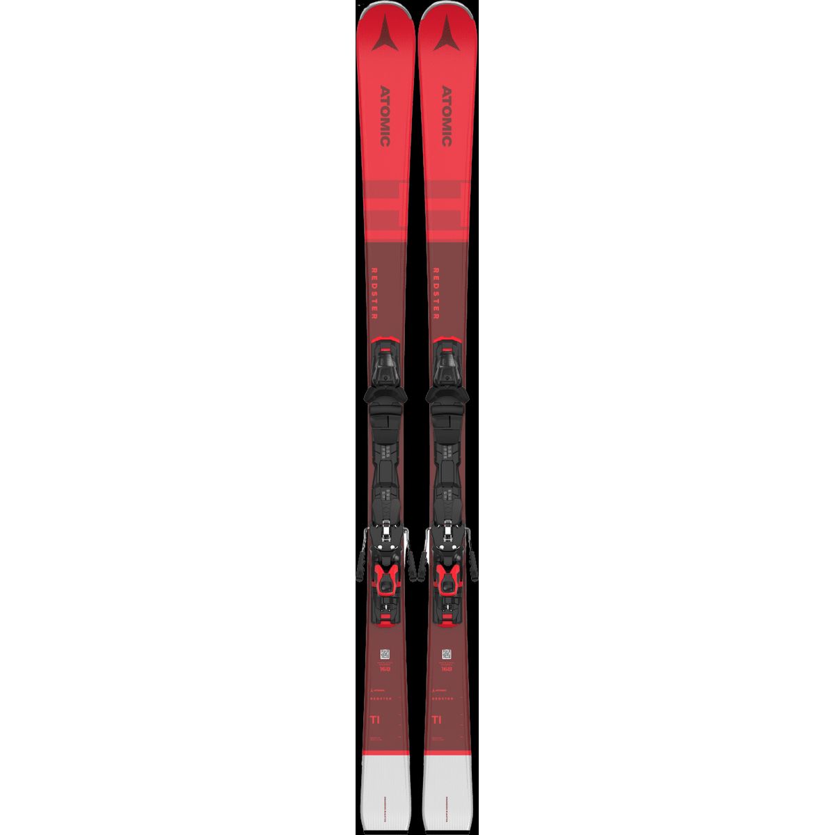 Atomic Redster Ti Ski Incl. M 12 Gw Binding (Farve: Rød, Størrelse: 175)