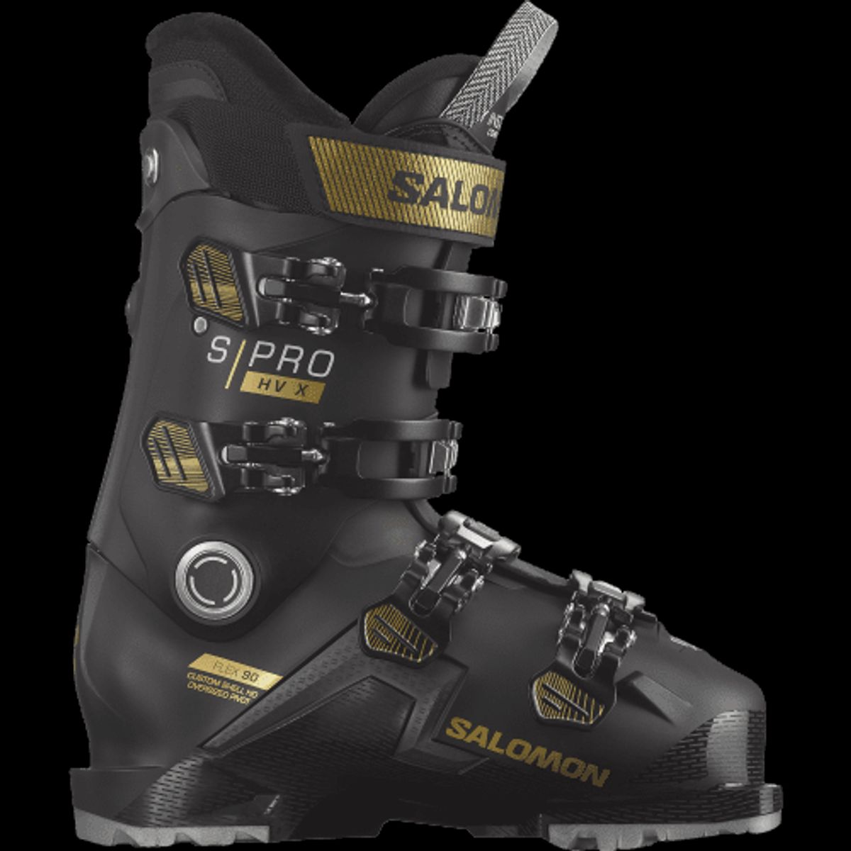 Salomon S/pro Hv X90 Gw Dame Skistøvle (Farve: Sort, Størrelse: 25)