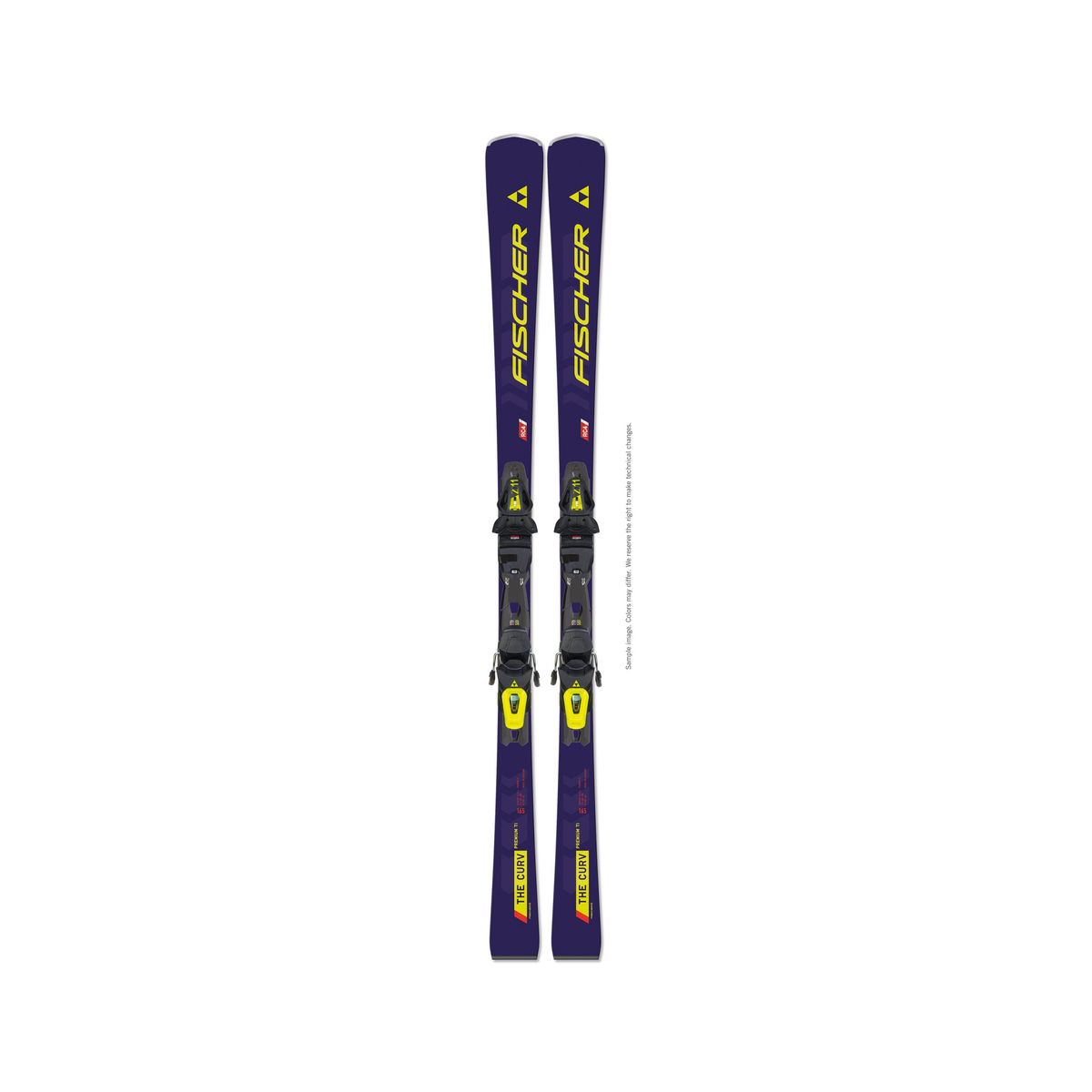 Fischer The Curv Premium Ti Ski Incl. Rs 11 Gw Binding (Farve: Tyrkis, Størrelse: 175)