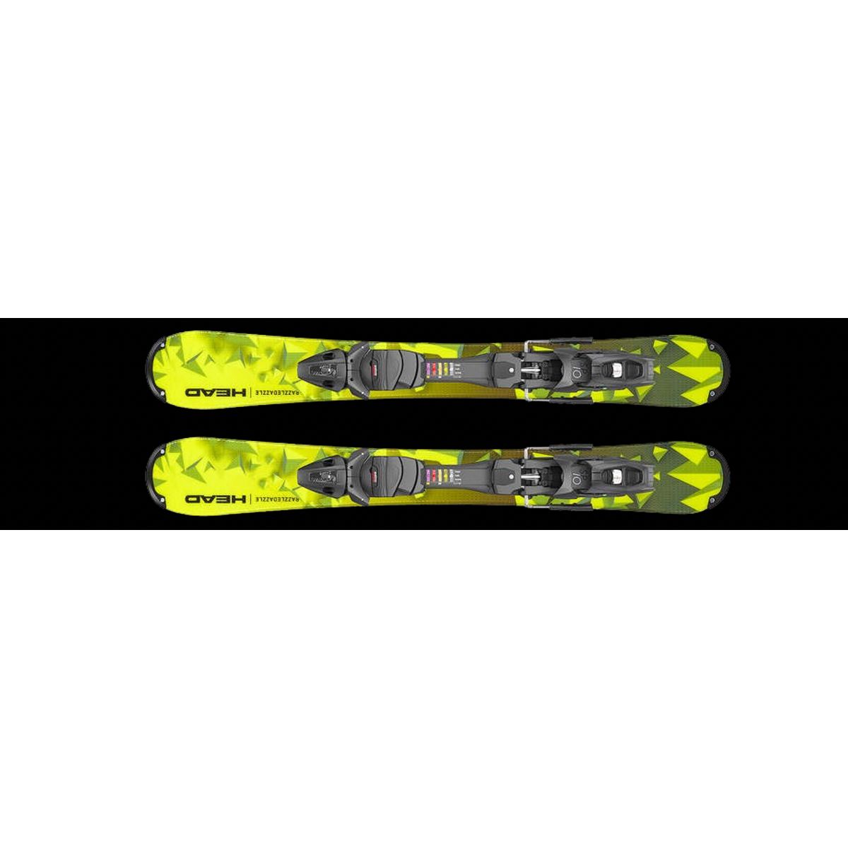 Head Razzledazzle Ski Inc. Binding (Størrelse: 94, Farve: Yellow/sntracit)