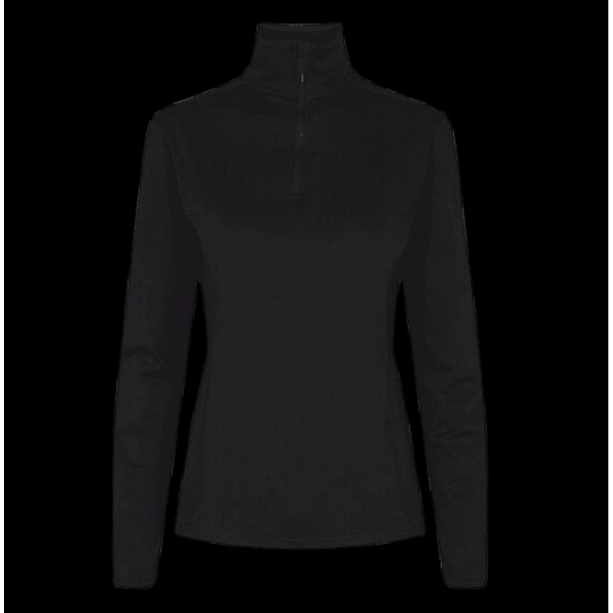 Mckinley Mio ½-Zip Midlayer Dame (Farve: Sort, Størrelse: 36)