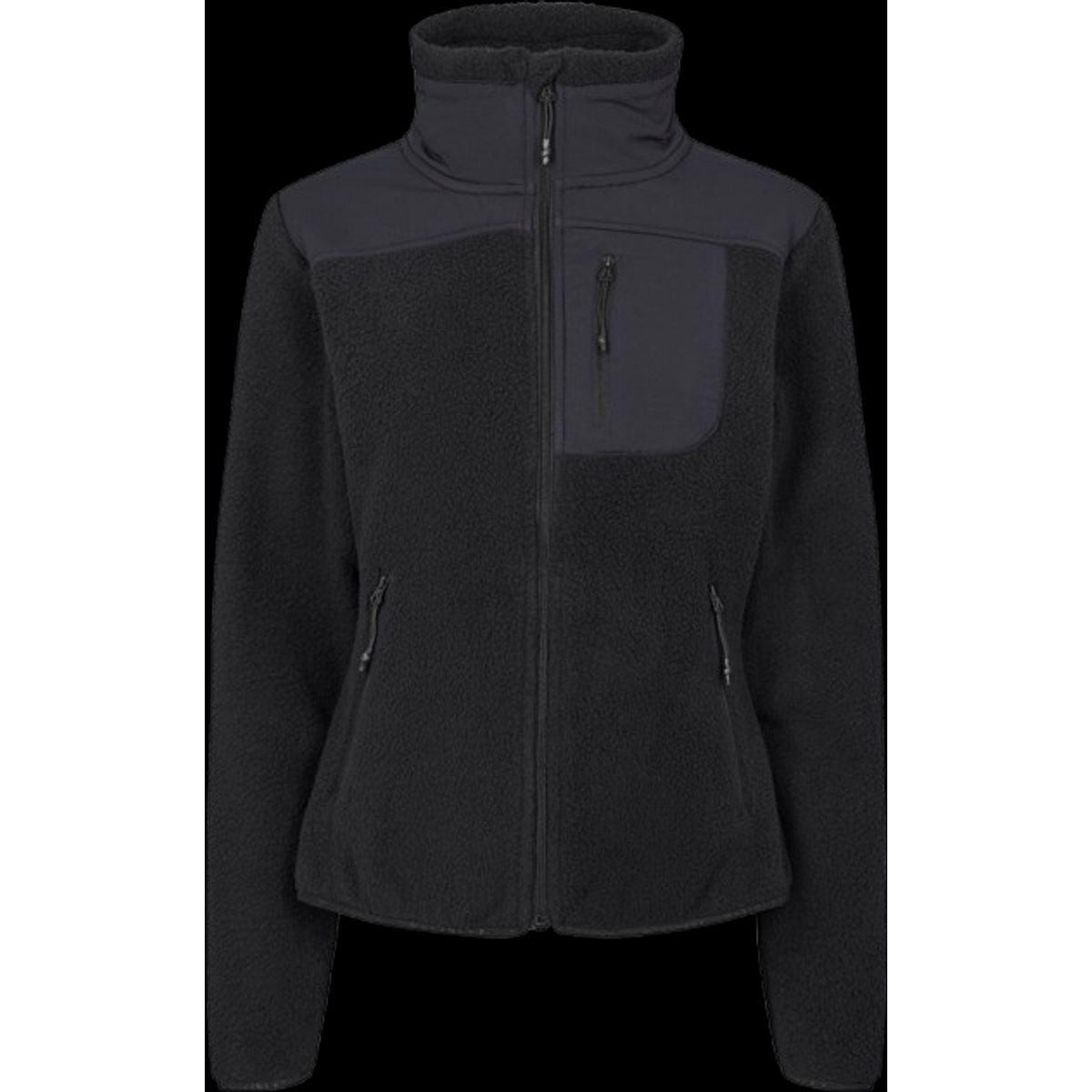 Mckinley Nomis Pile Fleece Jacket Dame (Farve: Sort, Størrelse: L)