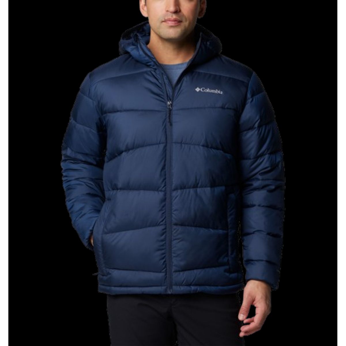 Columbia Fivemile Butte Ii Vinter Jacke Herre (Farve: Collegiate Navy, Størrelse: L)