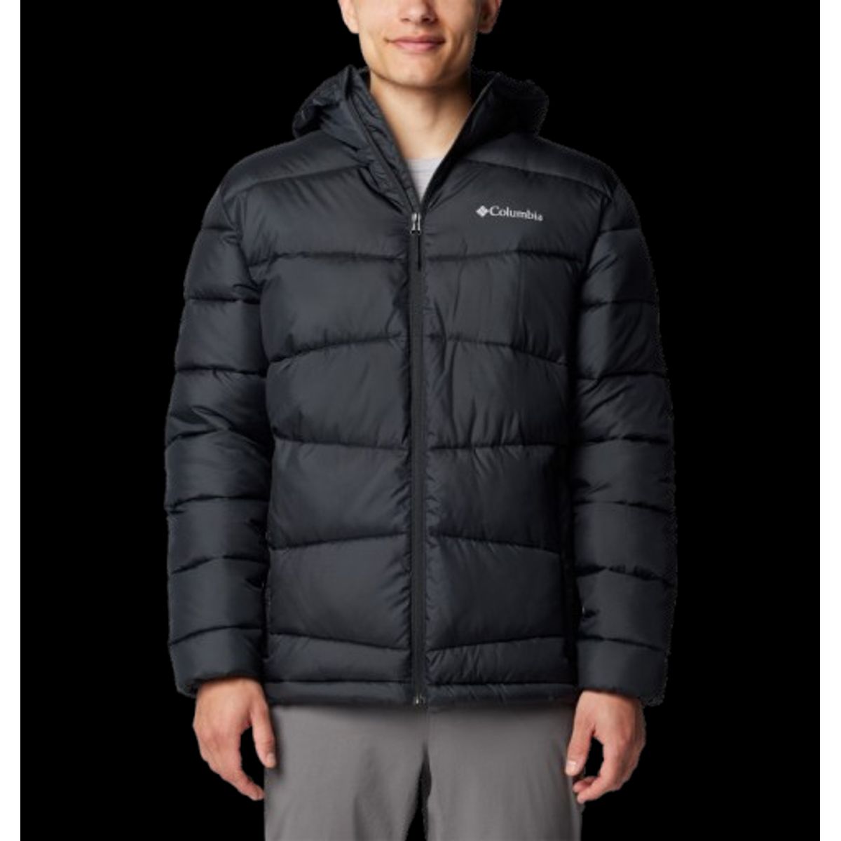 Columbia Fivemile Butte Ii Vinter Jacke Herre (Farve: Sort, Størrelse: 2xl)