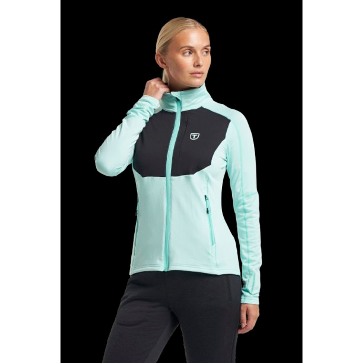 Tenson Txlite Midlayer Dame (Farve: Tyrkis, Størrelse: M)