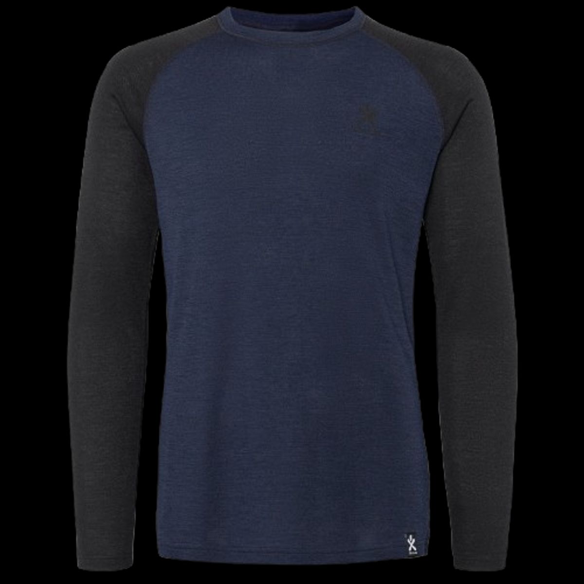 Bula Norm 50% Merino Uld Crew Trøje Herre (Farve: Blå, Størrelse: Xl)