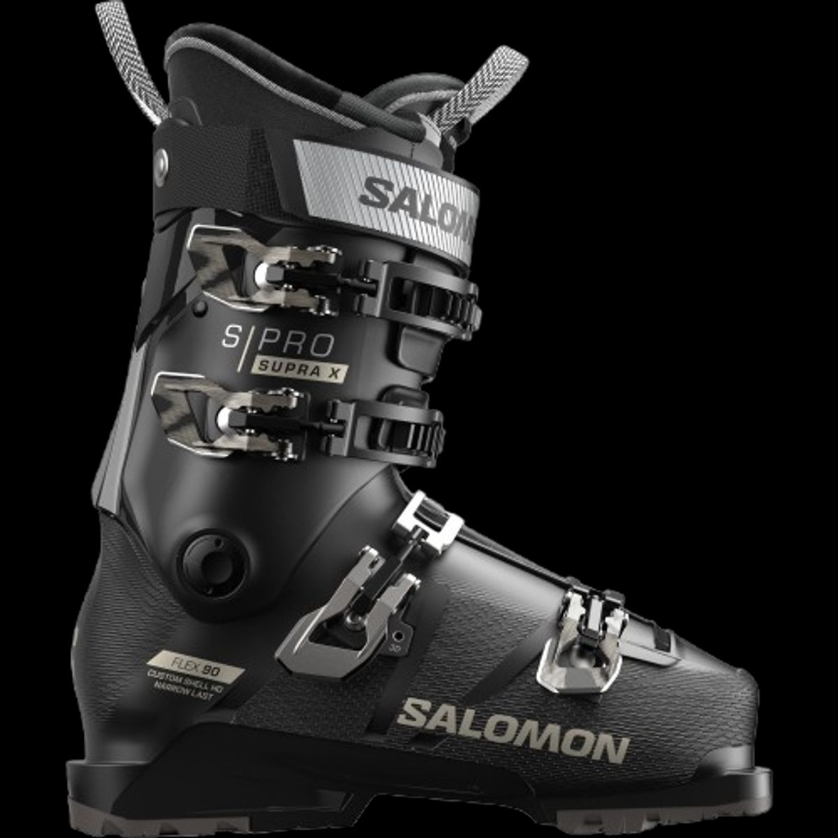 Salomon S/pro Supra X90 W Gw Skistøvle Dame (Farve: Black/light Bronze Met./Light, Størrelse: 26)