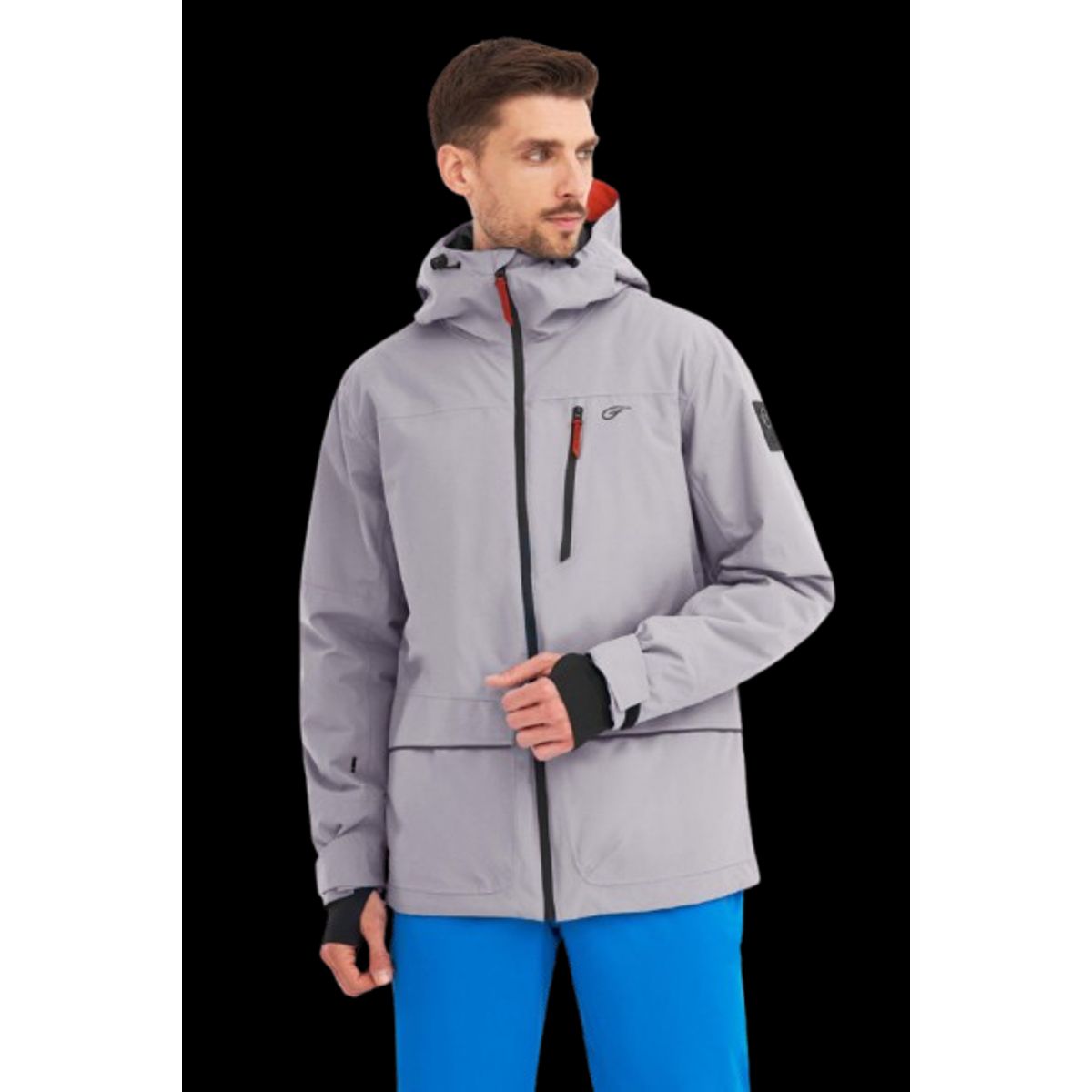 Five Seasons Niseko Jakke Herre (Farve: Cool Grey, Størrelse: Xl)