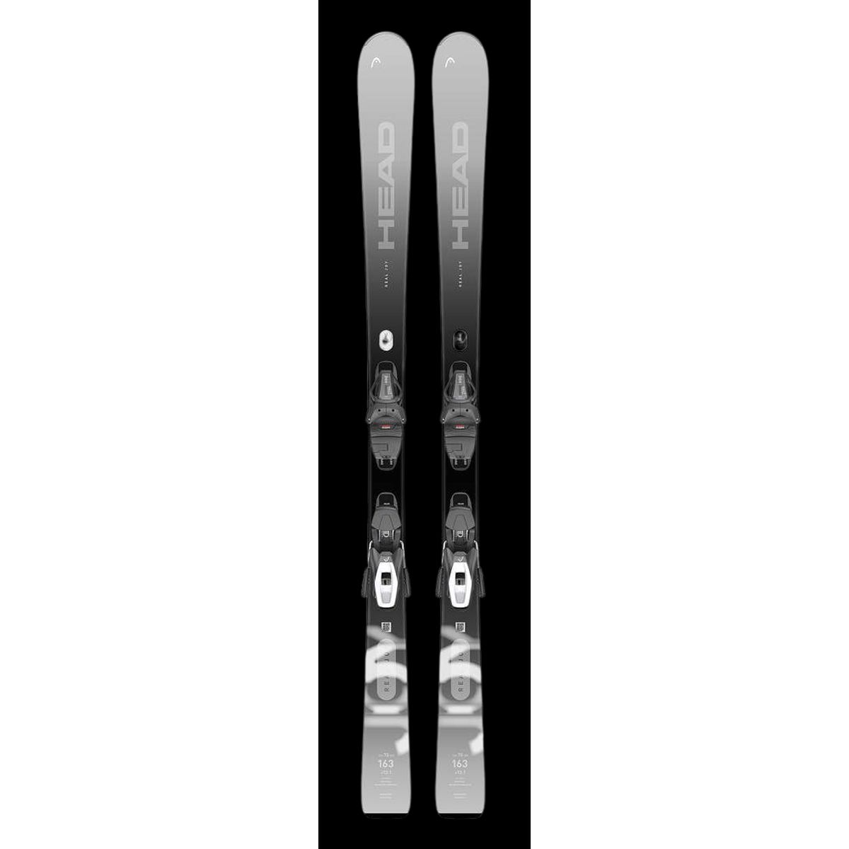 Head E.Real Joy Slr Dame Ski Incl Joy Pro 9 Gw Binding (Farve: Sort, Størrelse: 153)