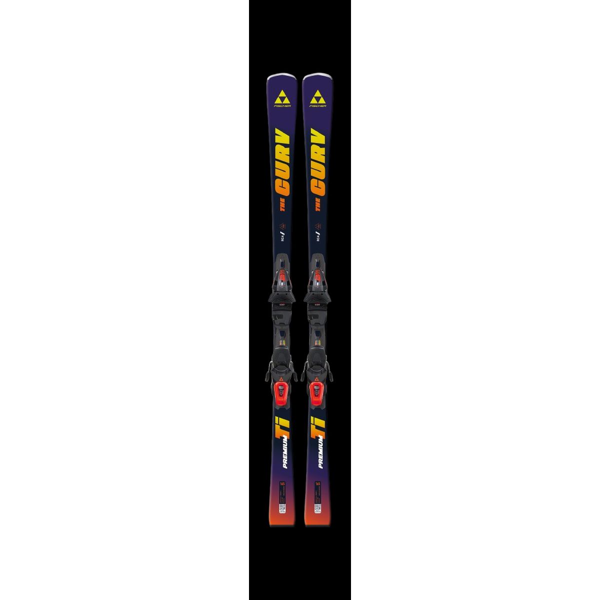 The Curv Premium Tl Ski Incl. Rc4 Z11 Gw Binding (Farve: Sort, Størrelse: 160)