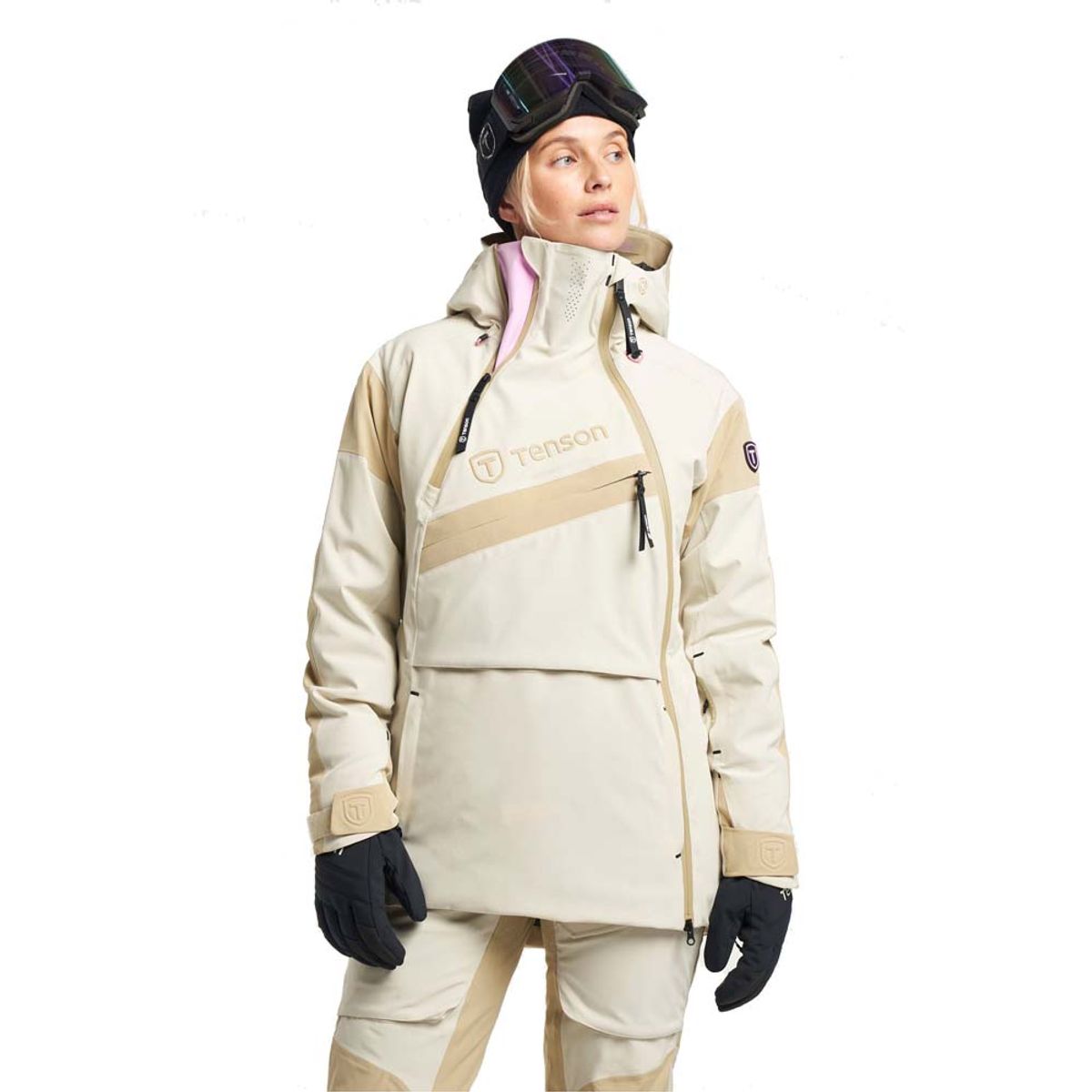 Tenson Aerismo Jakke Dame (Farve: Beige, Størrelse: Xs)