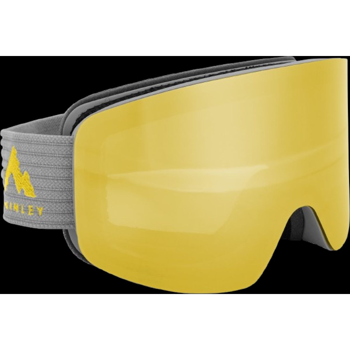 Mckinley Flyte Magnetic Skibrille (Farve: Grey/yellow, Størrelse: Senior)