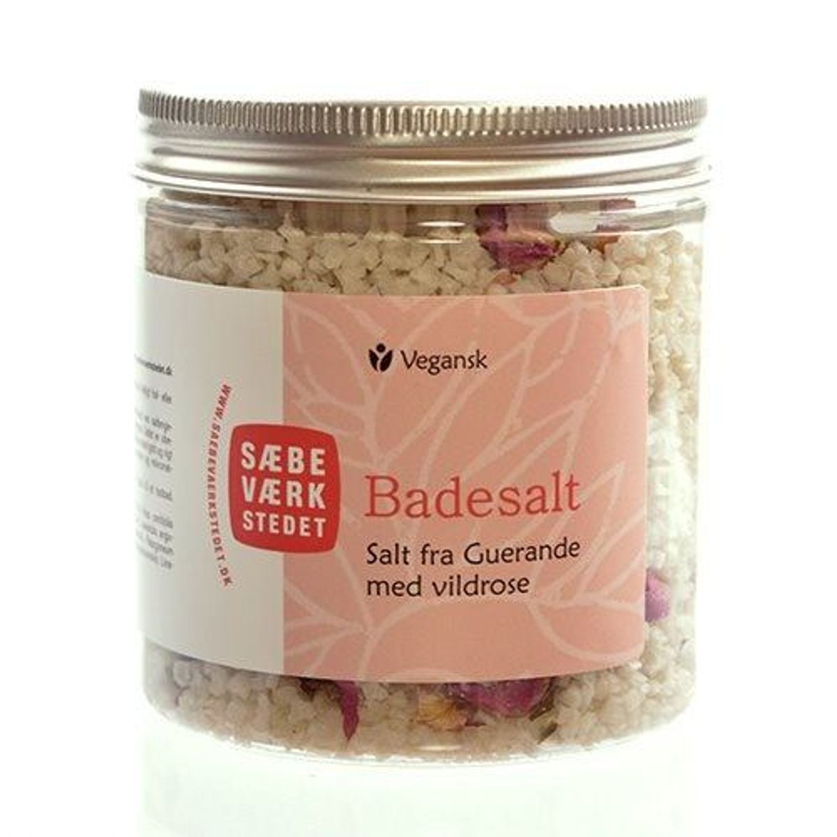 Sæbeværkstedet Badesalt Vildrose - 200 gram