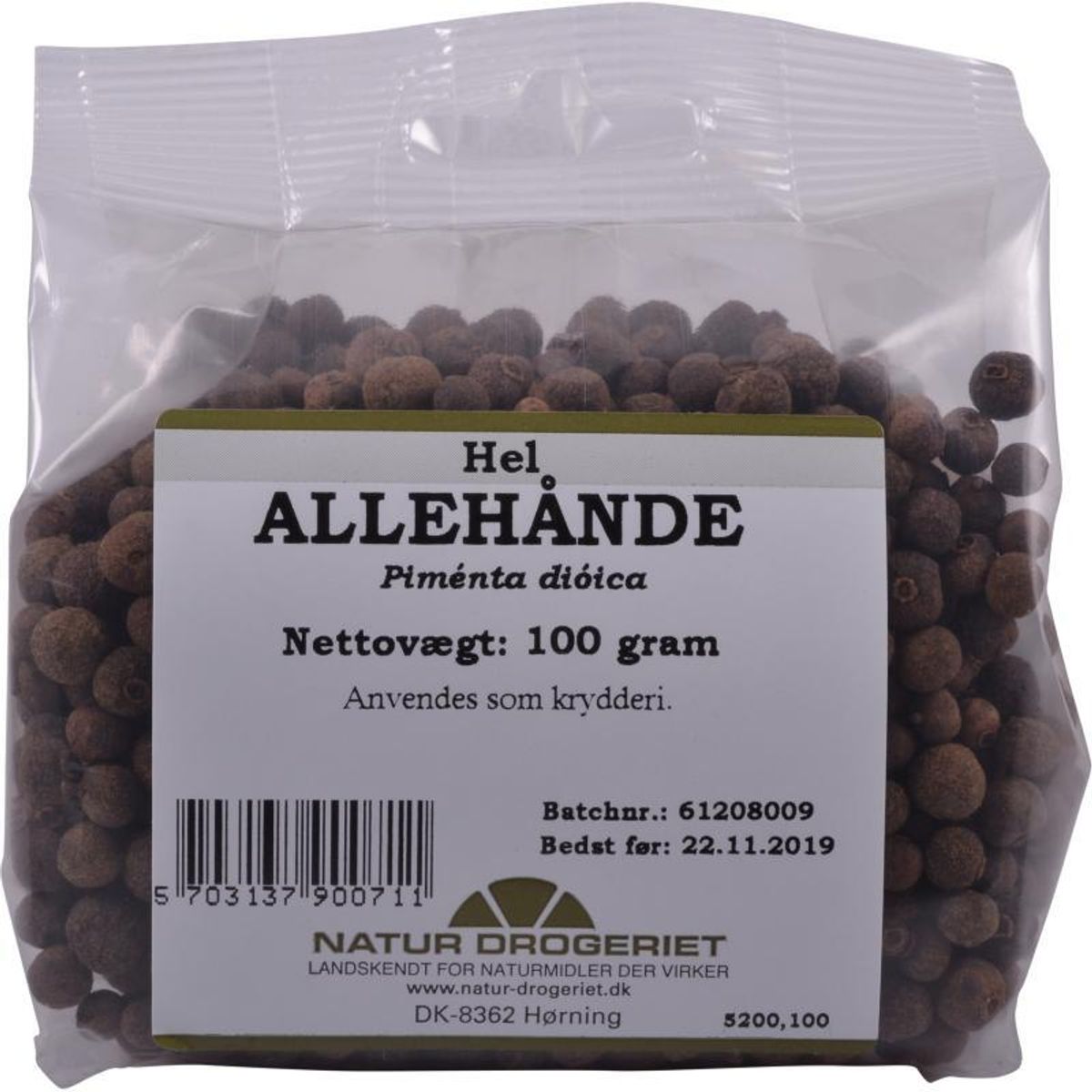 Allehånde hel - 100 gram