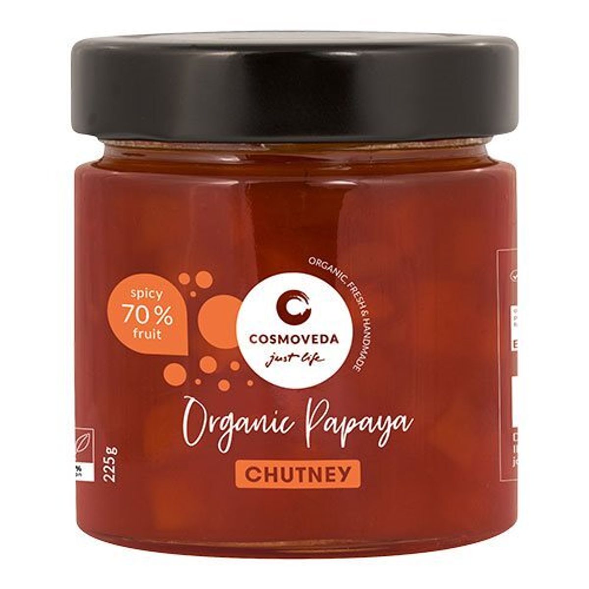 Chutney Papaya Økologisk - 225 gram