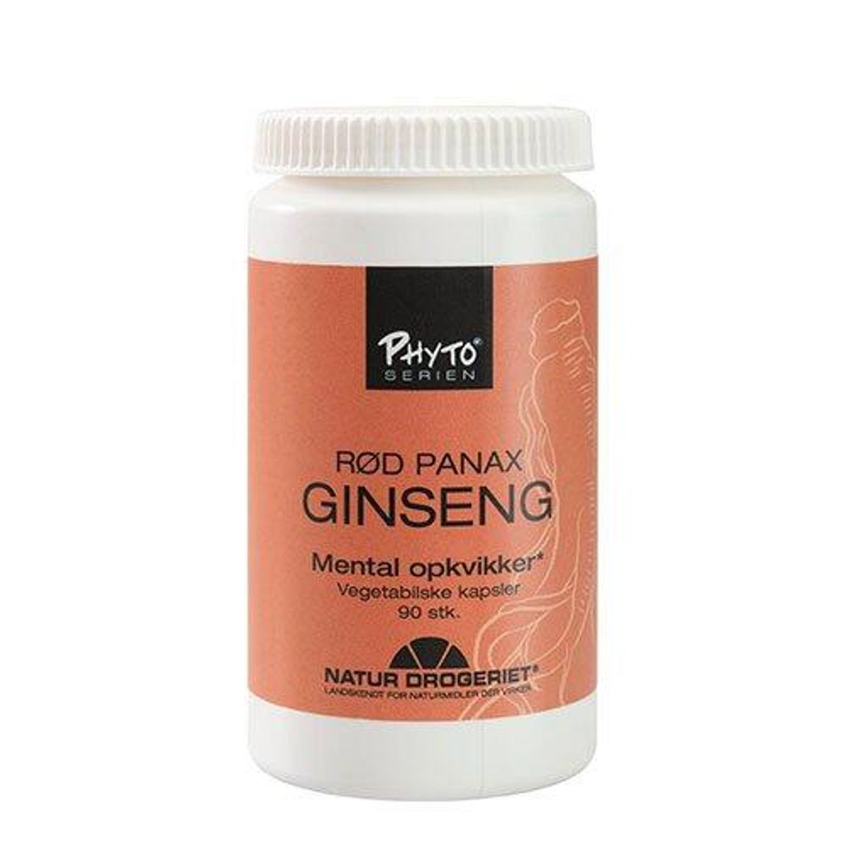 Rød Ginseng - 90 kapsler