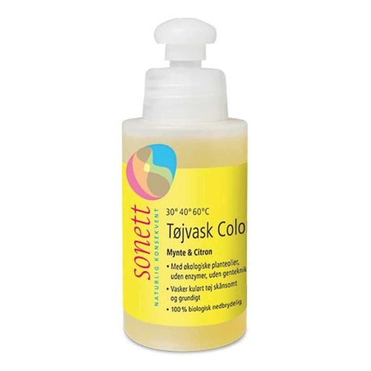 Sonett Tøjvask color mynte&citron - 120 ml.