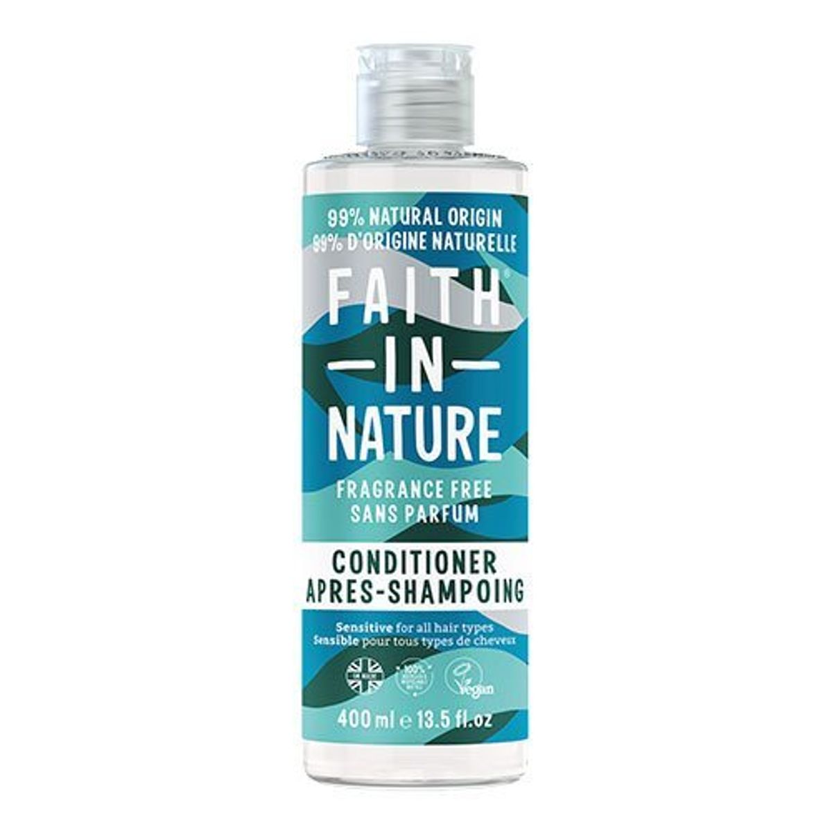 Faith in nature Balsam Fragrance Free - 400 ml.