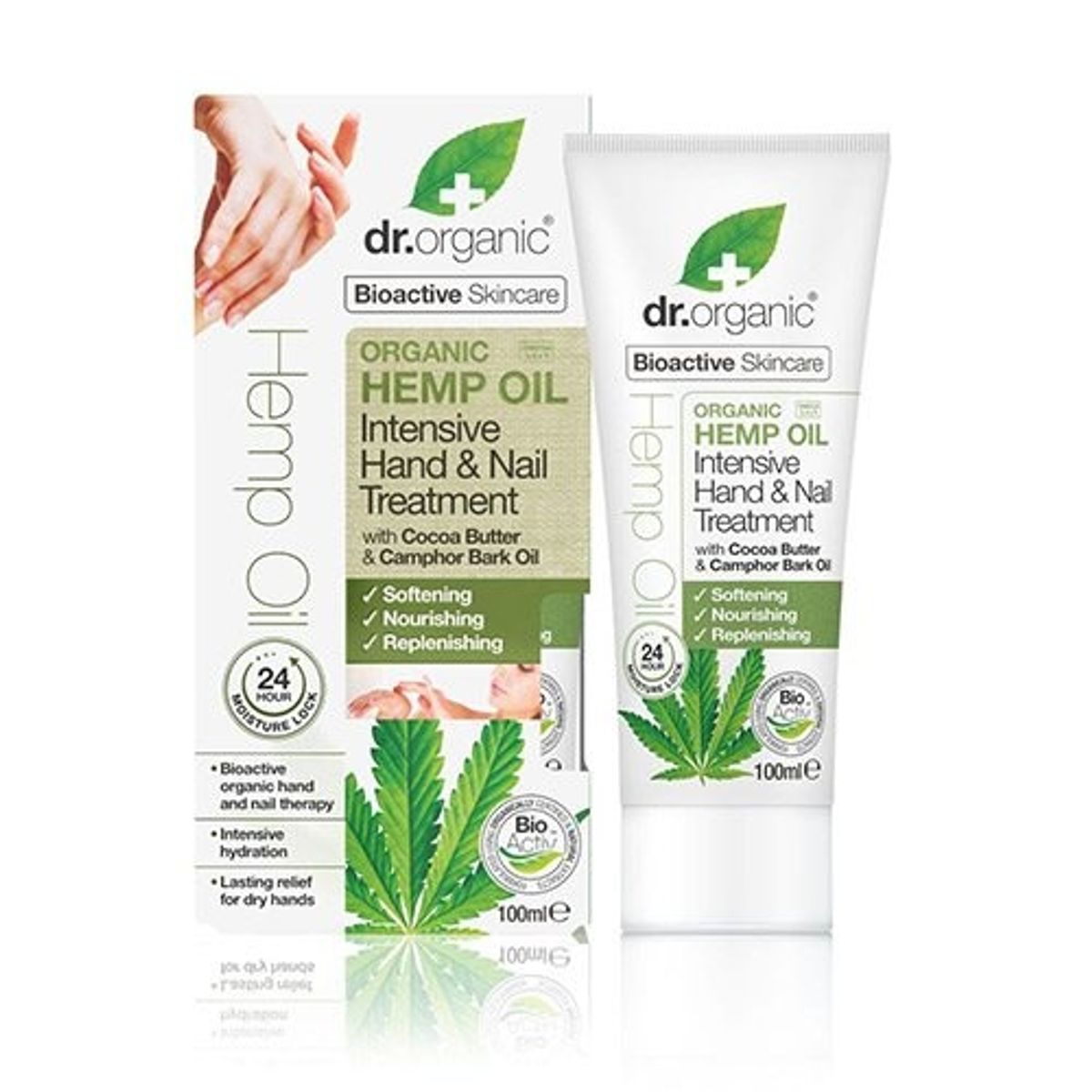 Dr. Organic Hand & Nail Treatment intensiv - 100 ml.