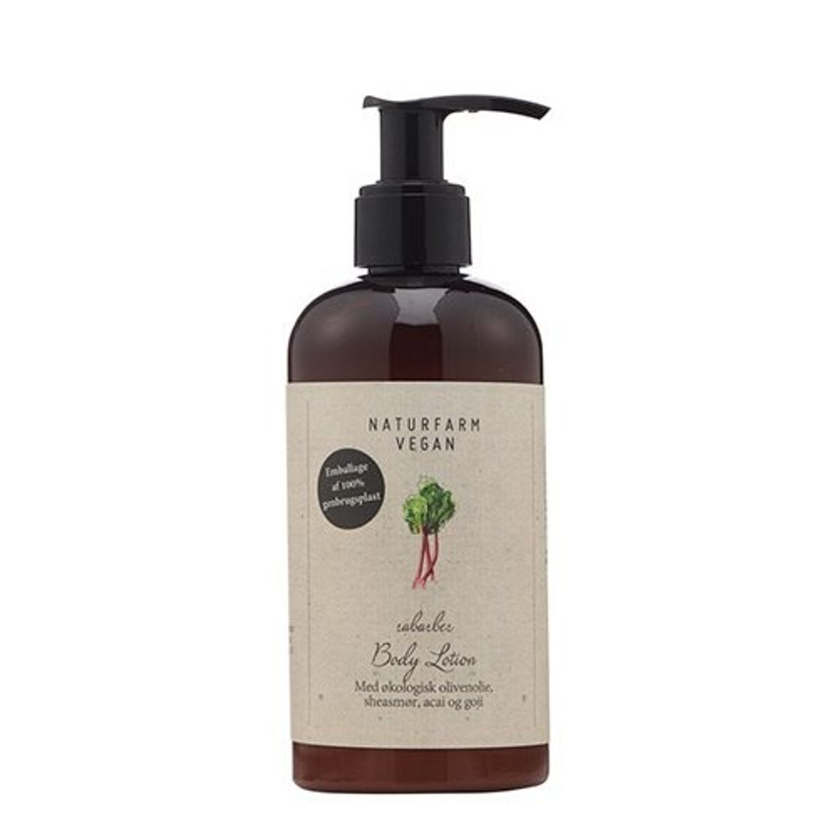 Naturfarm Body Lotion Rabarber - 250 ml.