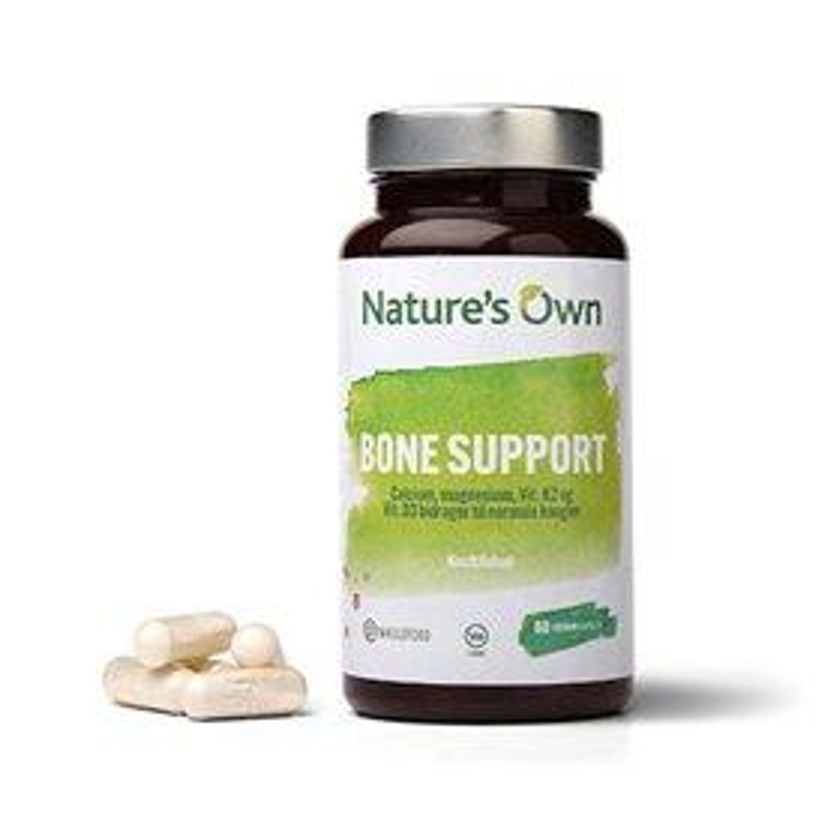 Knogler - Bone Support Wholefood - 60 kapsler