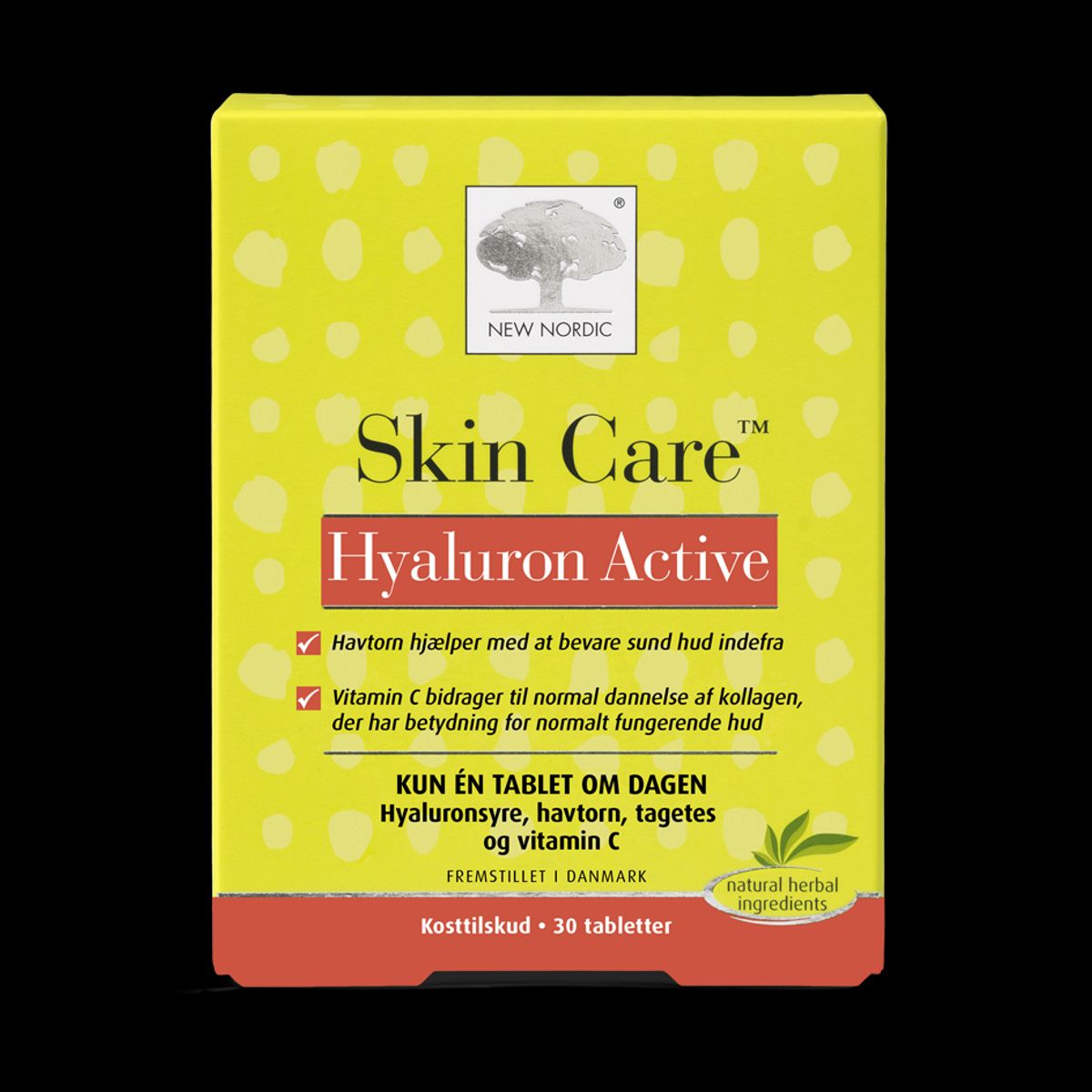 Skin Care Hyaluron Active - 30 tabletter