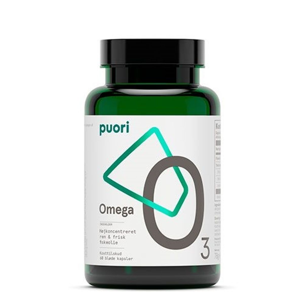 Omega-3 Puori O3 - 60 kapsler