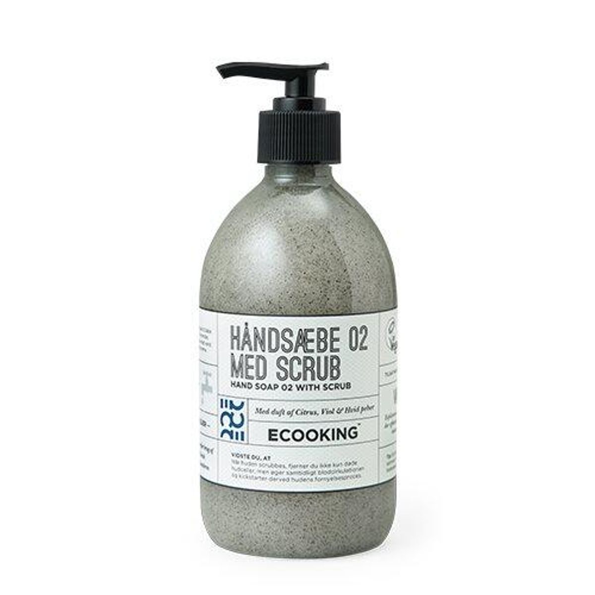 Ecooking Håndsæbe med Scrub 02 - 500 ml.