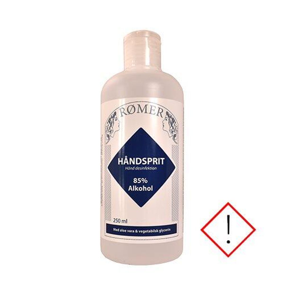 Rømer Håndsprit 85% Sprit - 250 ml.