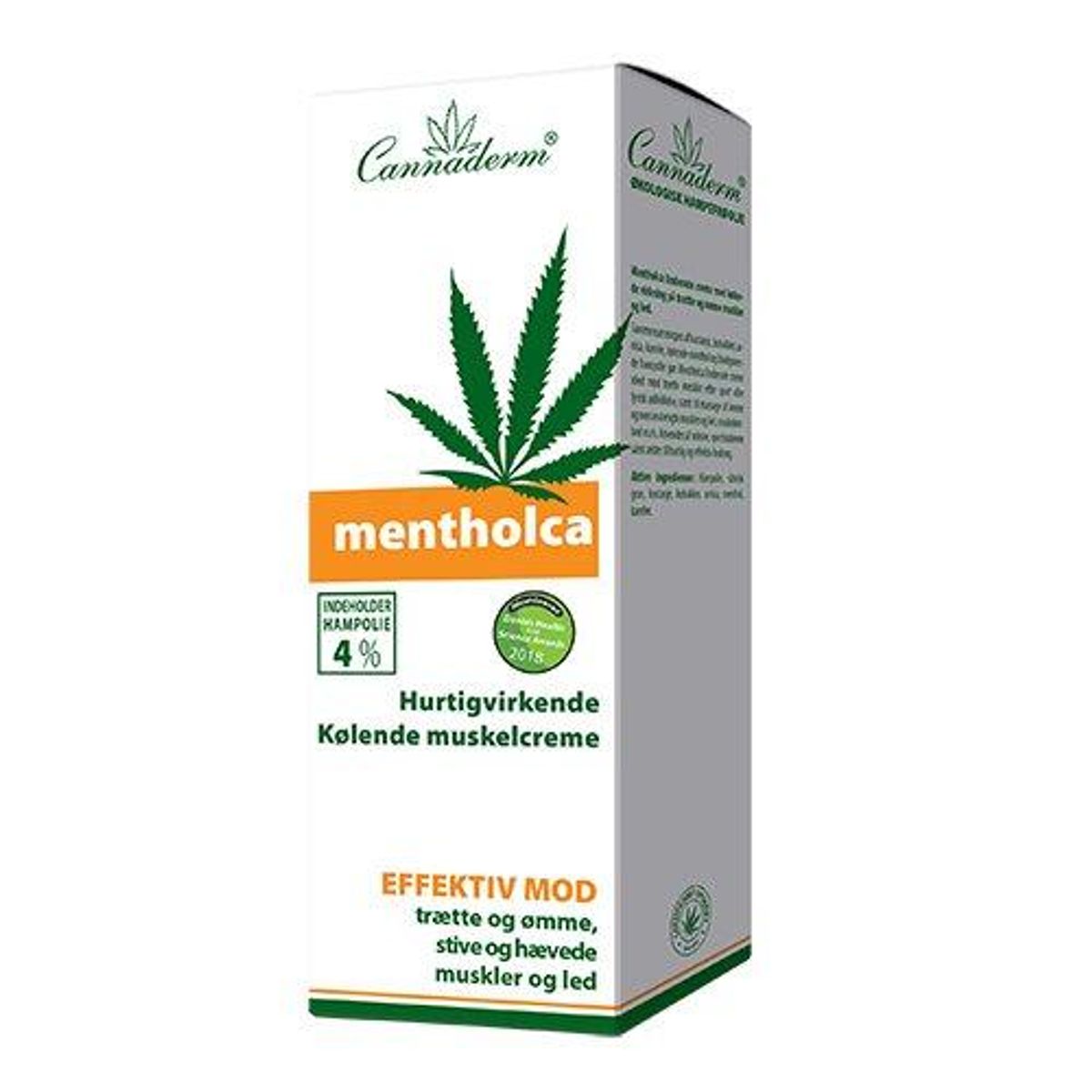 Cannaderm Muskelcreme Mentholca - 200 ml.