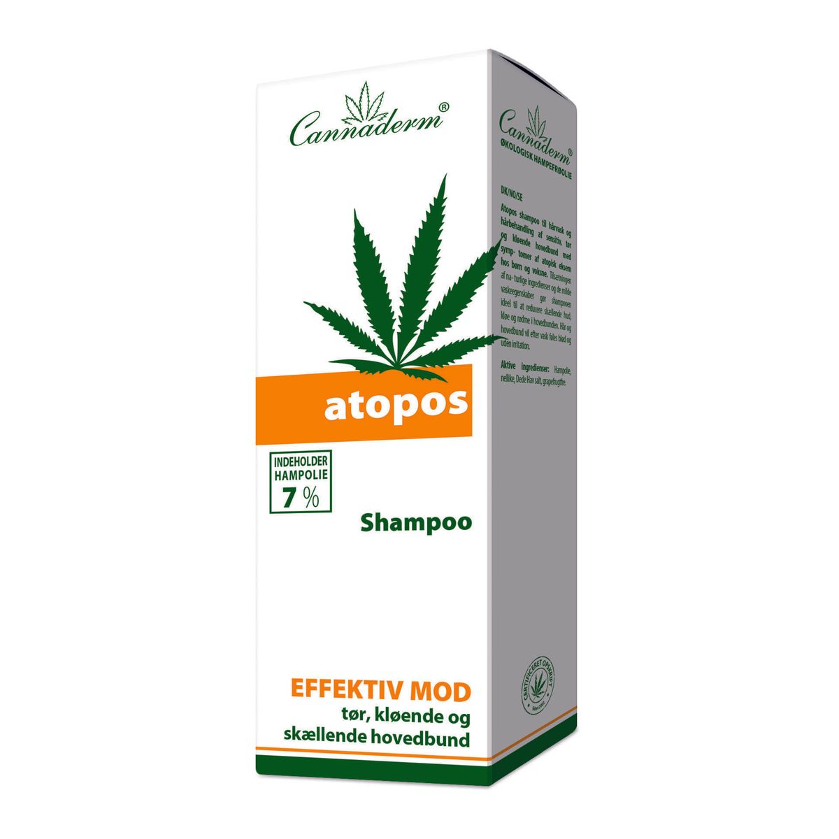 Cannaderm Hovedbundsbehandling Atopos - 100 ml.