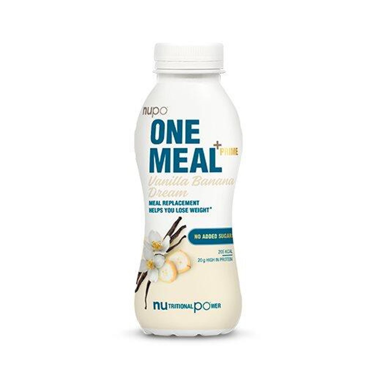 One meal + prime shake vanilje & banan - 330 ml.